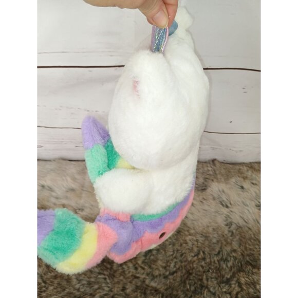 FAO Schwarz Glow Brights Meowmaid 11" Toy Plush Lights Sound Cat Uniforn 11 Inch - Picture 3 of 7